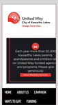 Mobile Screenshot of ckl-unitedway.ca